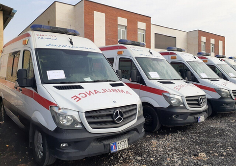 تعدادی آمبولانس جدید به ناوگان اورژانس دانشگاه علوم پزشکی زاهدان اضافه شد